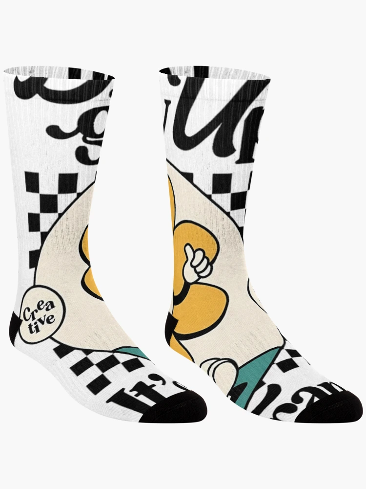 Thumbnail 3 of 5, Socks, Flower designed and sold by RUKKAI.