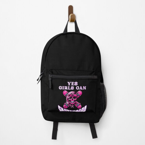 Girl skateboard backpack best sale