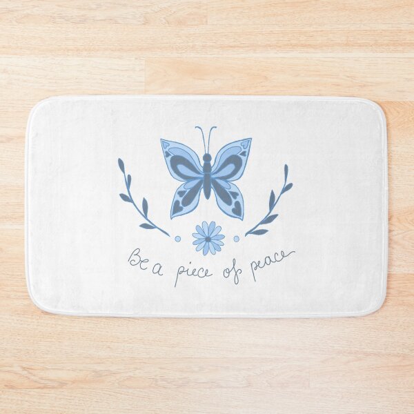 Item preview, blue butterfly quote designed and sold by HOSHIIYOO.