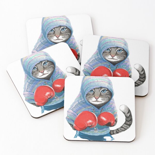 Item preview, boxing cat designed and sold by Elouk.