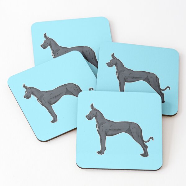 Item preview, Blue Great Dane (Cropped) designed and sold by Sparklepupfaeri.