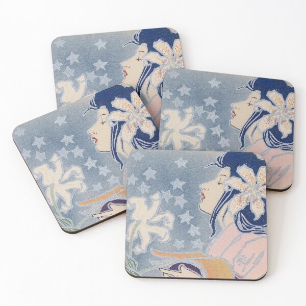 Item preview, Female Student, Japanese Vintage Postcard designed and sold by gliyj.