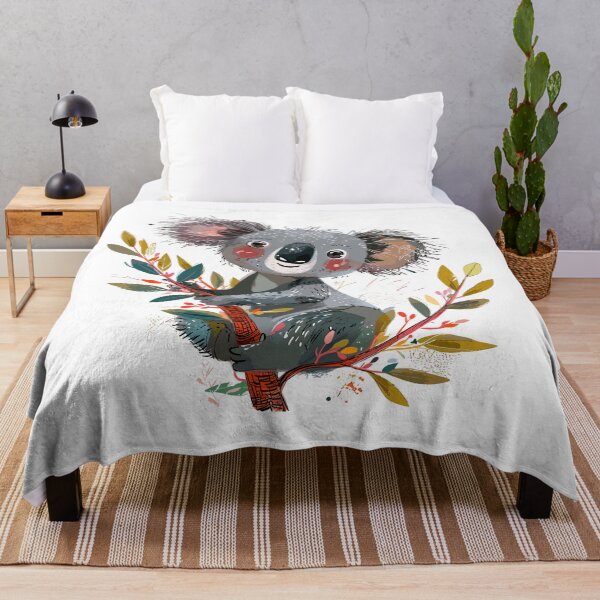 Item preview, Adorable Koala on Tree designed and sold by Liededrom..