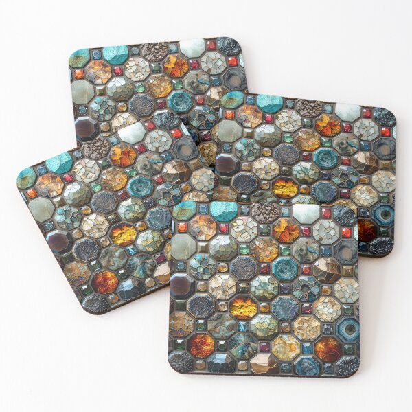 Item preview, Hexagon And Squares designed and sold by JPugliese.