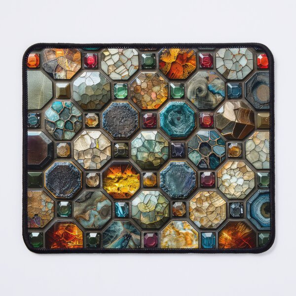 Item preview, Hexagon And Squares designed and sold by JPugliese.