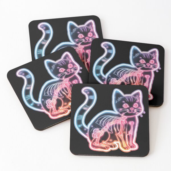 Item preview, Cat Scan Radiology Funny Neon Kitty Xray designed and sold by Leonardo Palumbo.