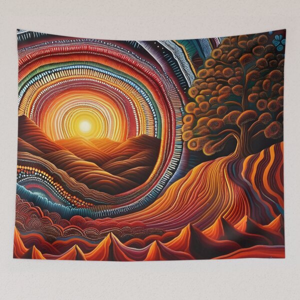 Item preview, Vibrant Vortex of Vitality designed and sold by ramboe.