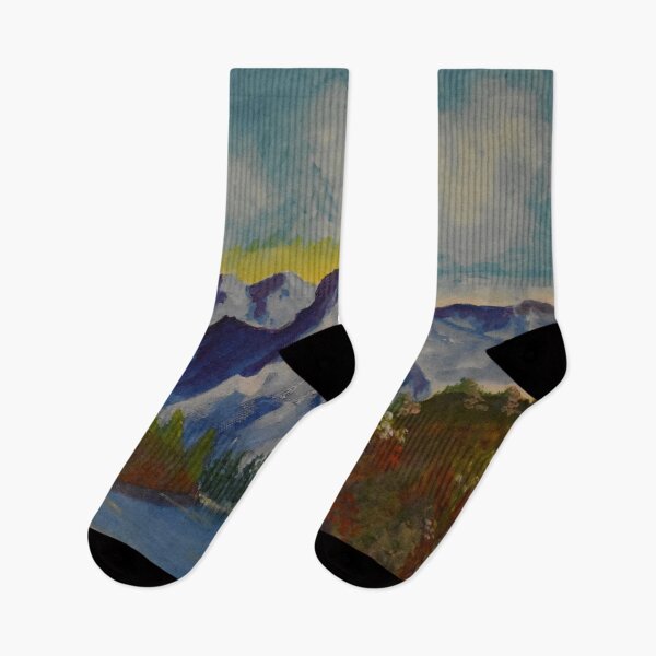 Item preview, Mountains In Winter #1 designed and sold by BlueCanna.