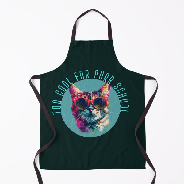 Aperçu de l'œuvre Shaded Kitty : Chat multicolore créée et vendue par Ace Apparel Attire.
