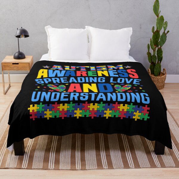Item preview, Autism Awareness Spreading Love And Understanding - Autistic Gril Boy Autism Awareness designed and sold by Smix Pixels.