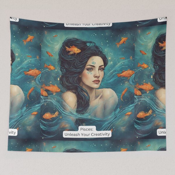 Item preview, Unleash Your Creativity: Pisces Constellation Affirmation designed and sold by Lorets-Designs.