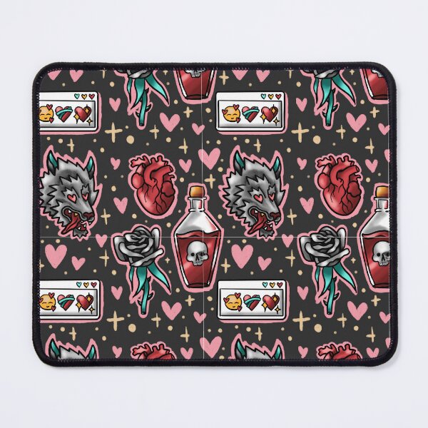 Item preview, Dark Love Pattern designed and sold by Erin-tattoo.