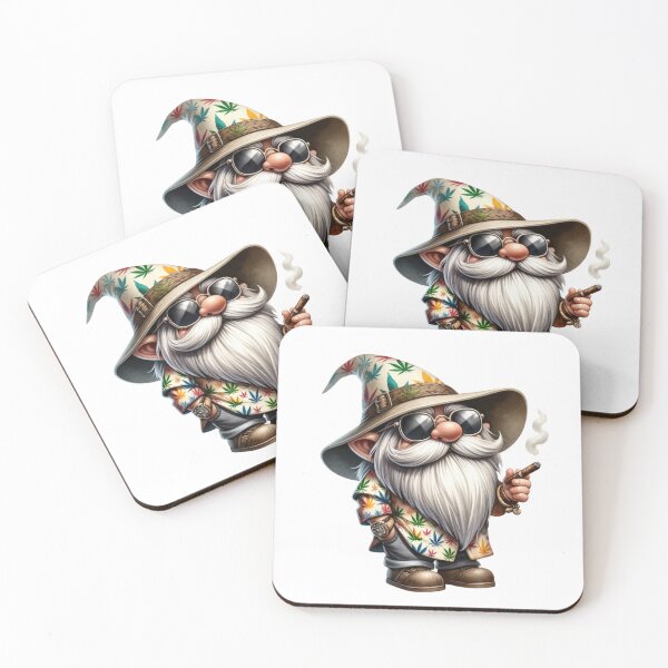 Item preview, Cute Rainbow Hippie Gnome designed and sold by Magnuna.