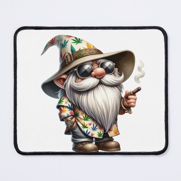 Item preview, Cute Rainbow Hippie Gnome designed and sold by Magnuna.