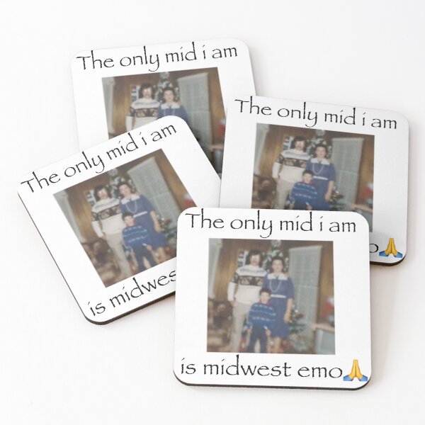 Item preview, The only mid I am is Midwest emo designed and sold by ZosterToaster.