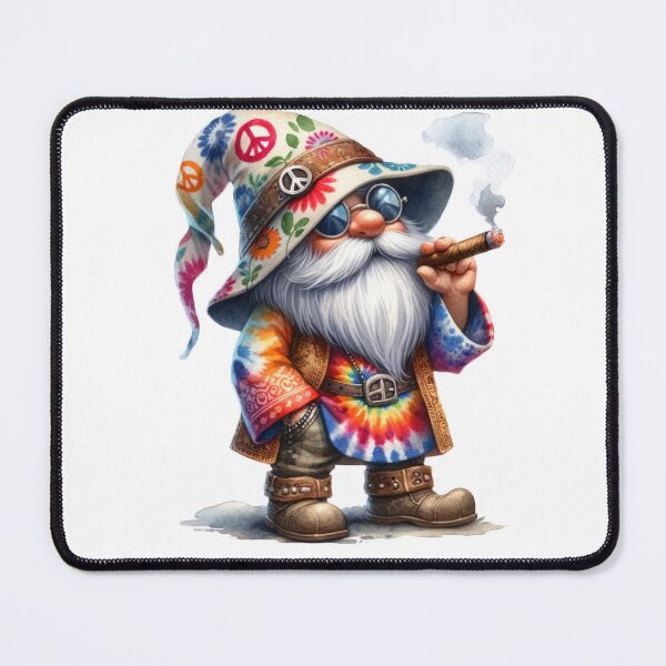 Item preview, Cute Rainbow Hippie Gnome designed and sold by Magnuna.