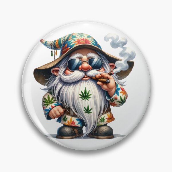 Item preview, Cute Rainbow Hippie Gnome designed and sold by Magnuna.