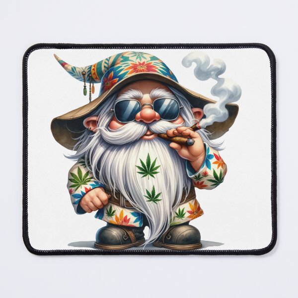 Item preview, Cute Rainbow Hippie Gnome designed and sold by Magnuna.