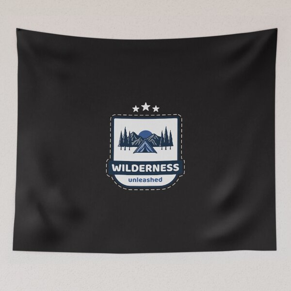 Item preview, Camping Wilderness Unleashed! designed and sold by chancieteeshop.