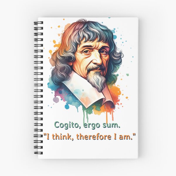 Item preview, René Descartes: Sabiduría en Acuarela. designed and sold by Ana C Falla.