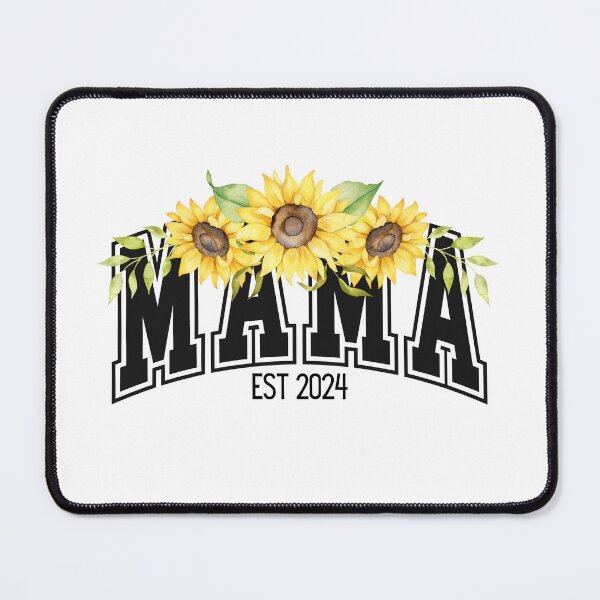 Artikelvorschau, Sunflower Mama est 2024 wurde zur Muttertagsmutter 2024 befördert entworfen und verkauft von TeeFleet Noble.