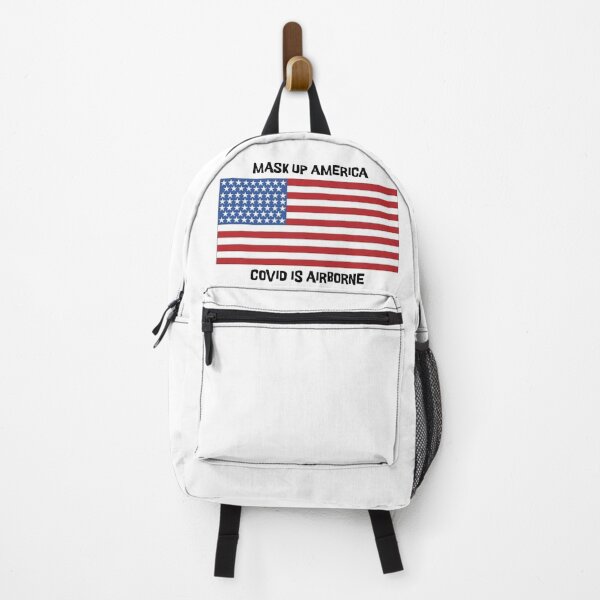 Item preview, MASK UP AMERICA COVID IS AIRBORNE designed and sold by SUPA PRINTZZ.