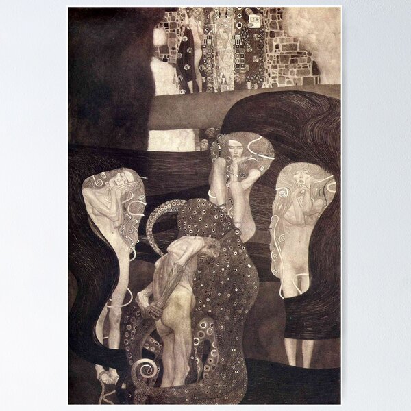 Aperçu de l'œuvre Jurisprudence - Gustav Klimt créée et vendue par ValentinaHramov.