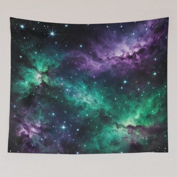 Item preview, Galaxy Surrounding Nebulae and Stars - Outer Space designed and sold by JoeZigns81.