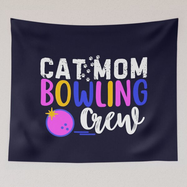 Item preview, Cat Mom Bowling Crew designed and sold by SunfullyYours.
