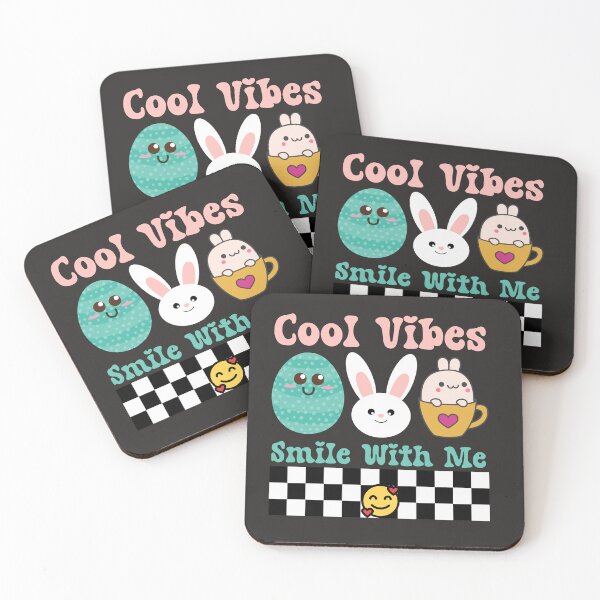Item preview, Cool Vibes Smile With Me Retro Funny Cartoon Design designed and sold by Raise2Shine.