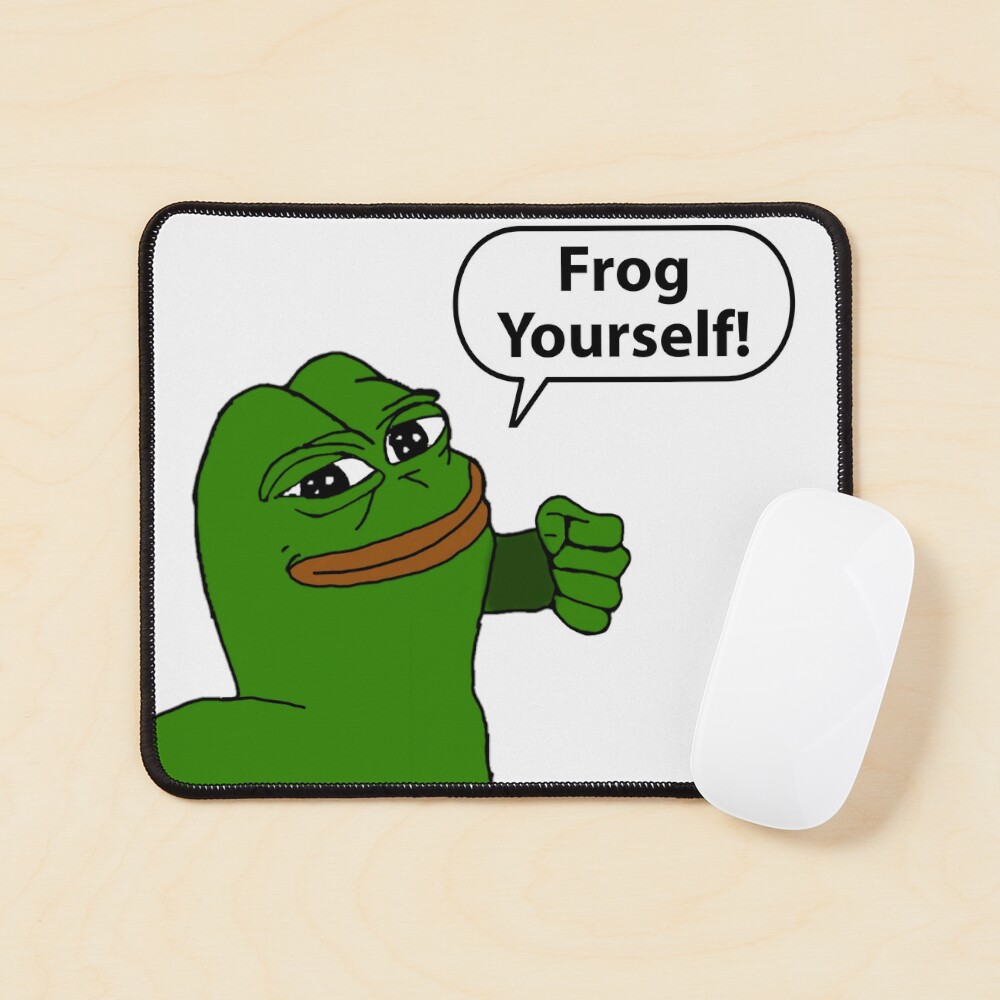 Pepe HD in attack mood: Frog Yourself