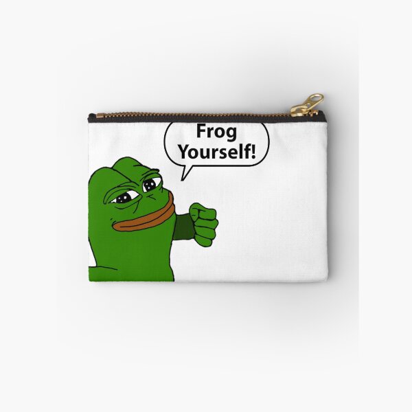 Item preview, Pepe HD in attack mood: Frog Yourself designed and sold by mr-meme.