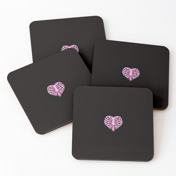 Item preview, Pink Ribcage Heart designed and sold by braiins.
