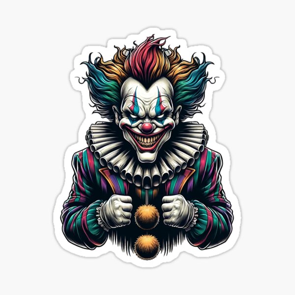 Item preview, Evil clown designed and sold by fanaticul.
