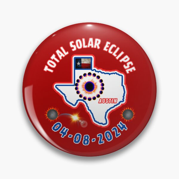 Item preview, Total Solar Eclipse Austin Texas  designed and sold by WoodburyLake.