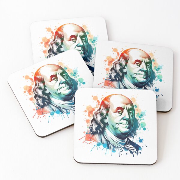 Item preview, Benjamin Franklin Freedom's Architec Illustrated Tributes to America's Founding Minds July 4 designed and sold by DreamPerception.
