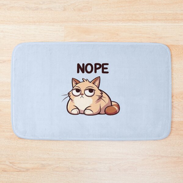 Item preview, Nope cat designed and sold by Vkinsify.