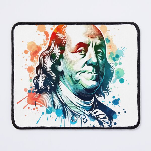 Item preview, Benjamin Franklin Freedom's Architec Illustrated Tributes to America's Founding Minds July 4 designed and sold by DreamPerception.
