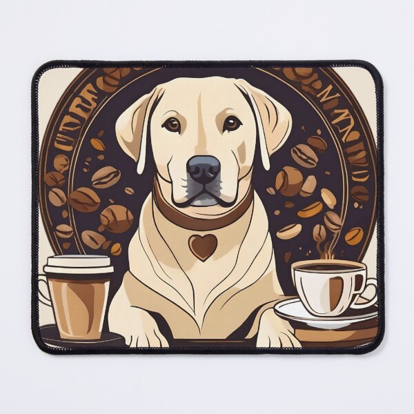 Artikelvorschau, Labrador Retriever - Café-Kultur entworfen und verkauft von Kappadog.