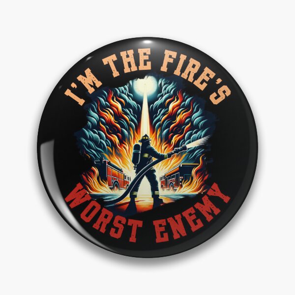 Item preview,  Cool funny firefighter design. Fire's Worst Enemy. designed and sold by Unitepeople.