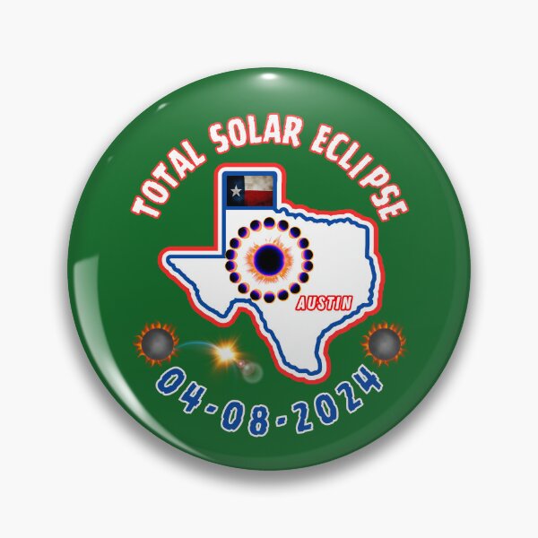 Item preview, Total Solar Eclipse Austin Texas  designed and sold by WoodburyLake.