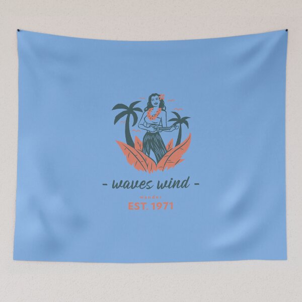 Item preview, Surfing Waves Wind Wander! designed and sold by chancieteeshop.