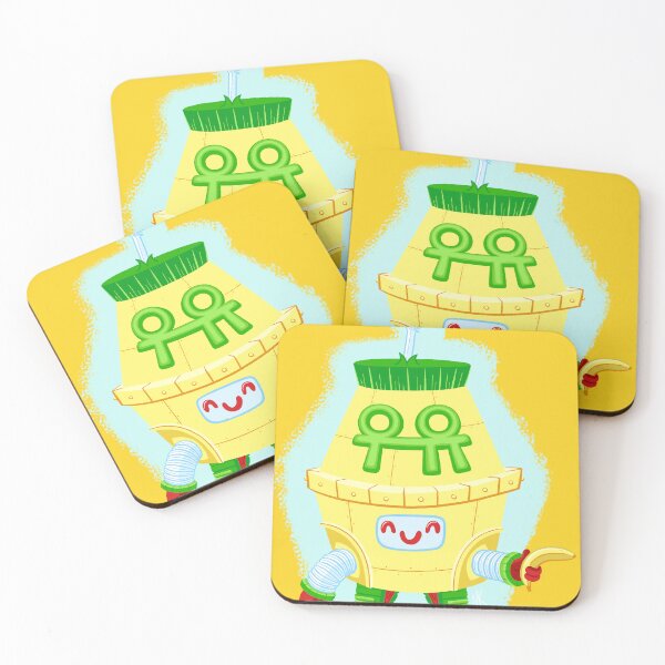 Item preview, Banana Mech Happy! designed and sold by nocturnallygeekyme.