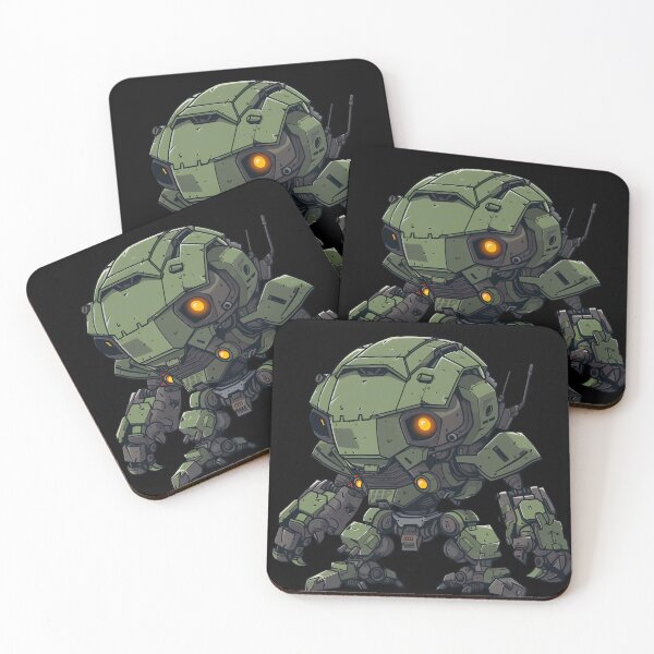 Item preview, Chibi Brawler Bot Mech designed and sold by slemfiskz.