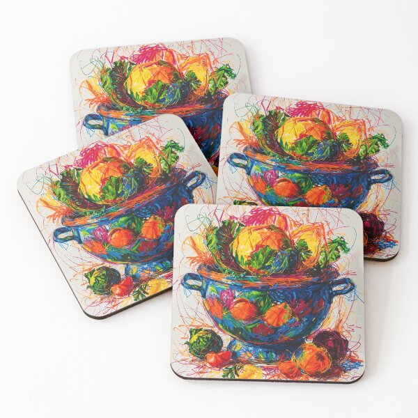 Item preview, Abstract South African Artwork - Potjiekos designed and sold by feether-store.
