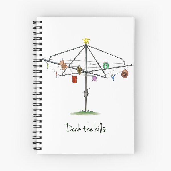 Item preview, DECK THE HILLS - LAUNDRY EDITION designed and sold by Lucky Roo.