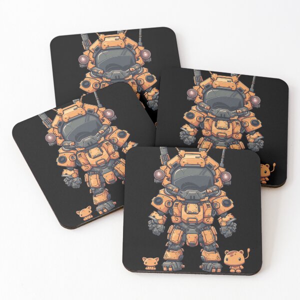 Item preview, Chibi Miniature Mercenary Mech designed and sold by slemfiskz.