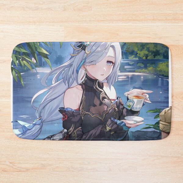Item preview, Genshin Impact - Shenhe Official Birthday Artwork 2024 designed and sold by Krimsy.
