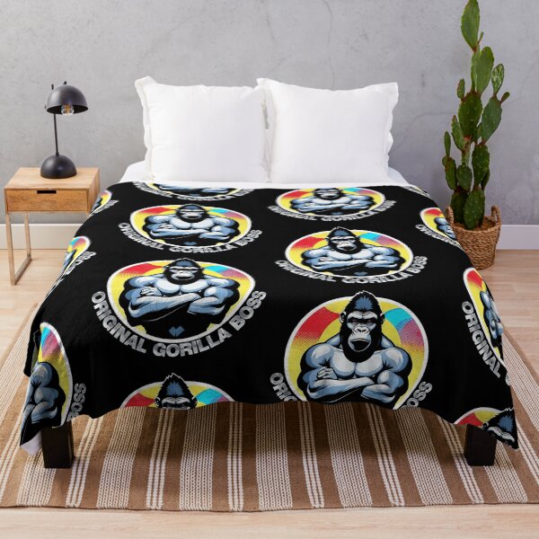 Item preview, Funny gorilla graphic tee - Original GorillaBoss designed and sold by deluxelion.