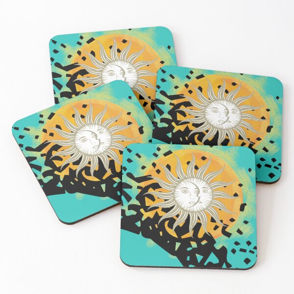 Item preview, Sun Mystique: Watercolor Planet and Lunar Visage designed and sold by EducaPro.